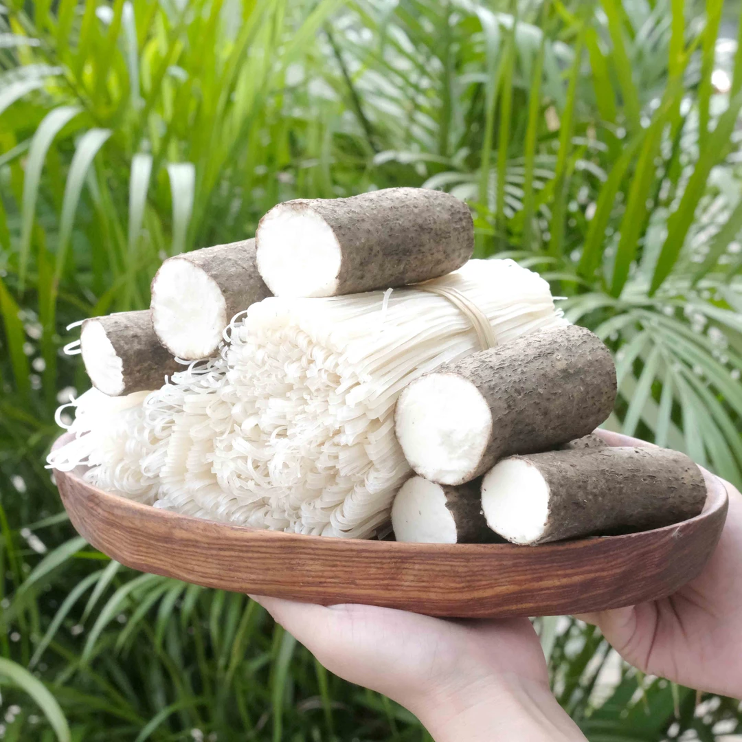 威颜淮山米粉500g一扎金田淮山米粉传统（够5份正常吃）炒粉汤粉