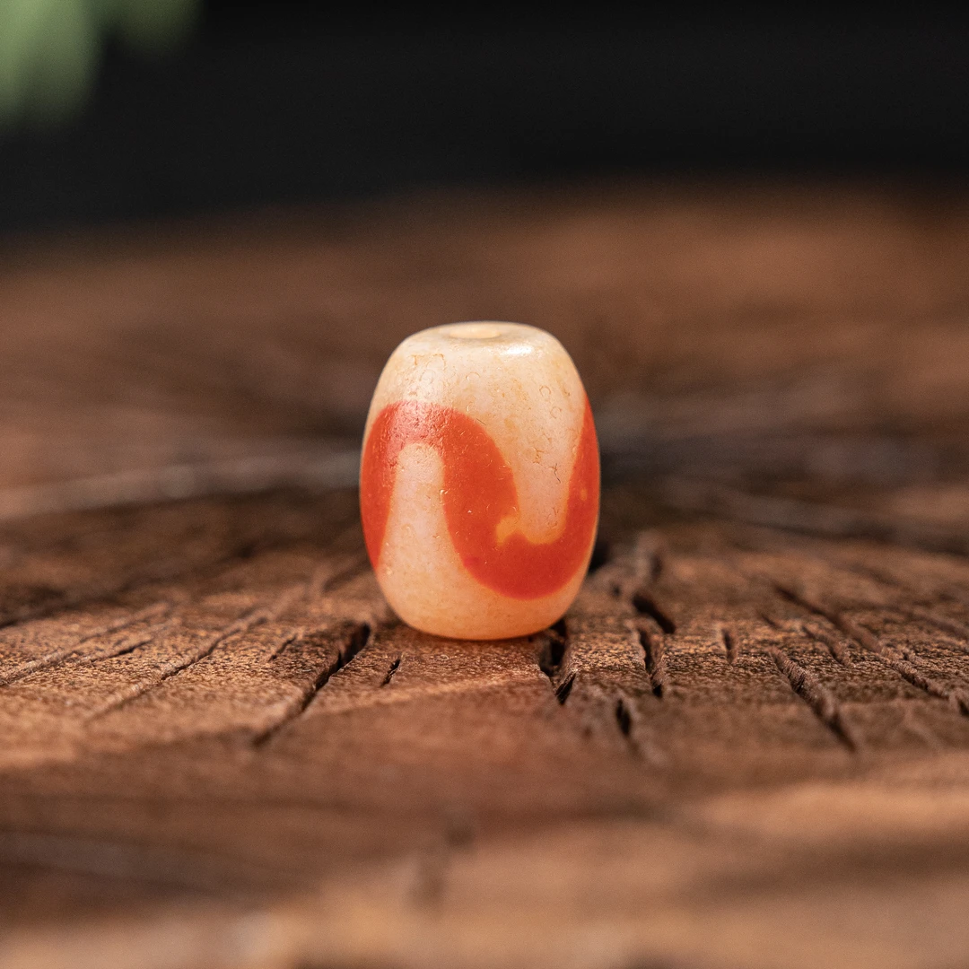 孩子牙牙过手捻-虎牙单珠@MYZ001082327@桑（编绳 多样性发货发一）