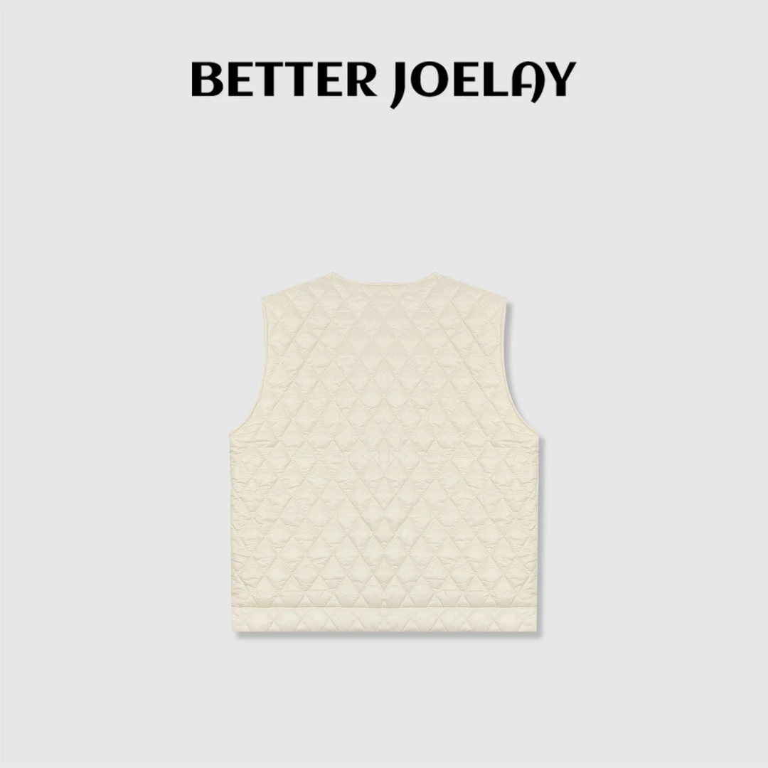 （直播）BETTER JOELAY-【观想空间】时尚秋冬棉马甲通勤百搭WL9632