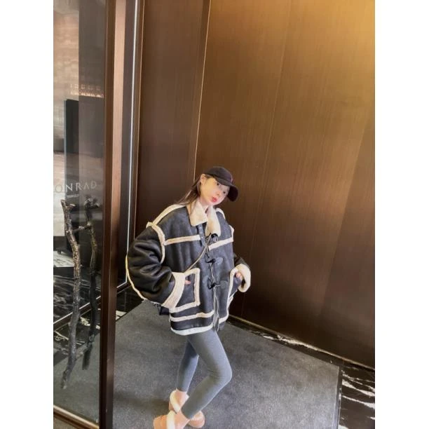 BETTER JOELAY -加绒【慢城旧事】时尚秋冬外套百搭简约休闲Z7143