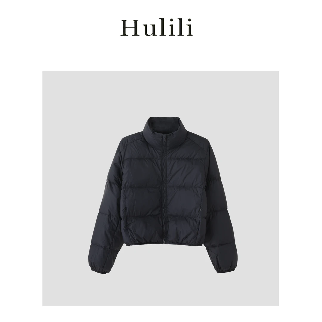 【Li·Li】90白鸭绒~冬季立领休闲简约短款百搭保暖高级清冷干净女装