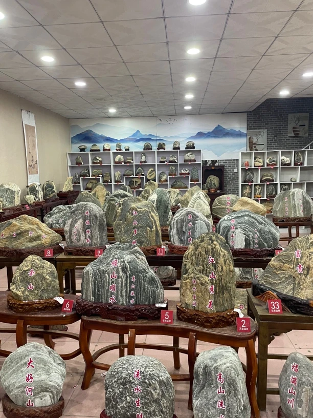 奇石家居摆件 靠山平安石客厅玄关办公室摆件家用