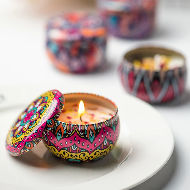 香薰蜡烛去霉运除悔气天然植物精油香薰蜡烛安神助眠室内清香空气