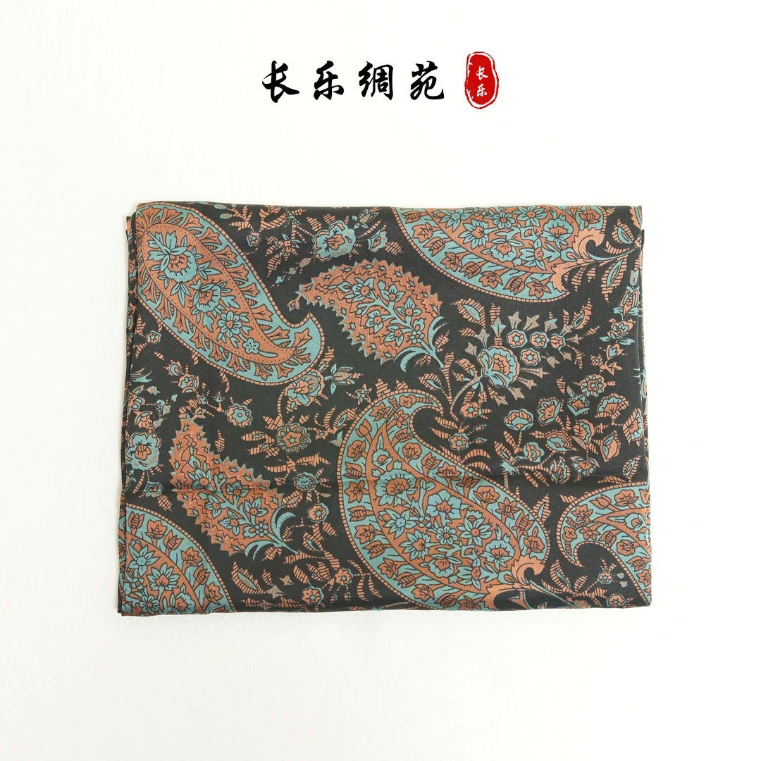 【长乐绸苑】新中式轻奢高定国风丝巾80*175（C0123）