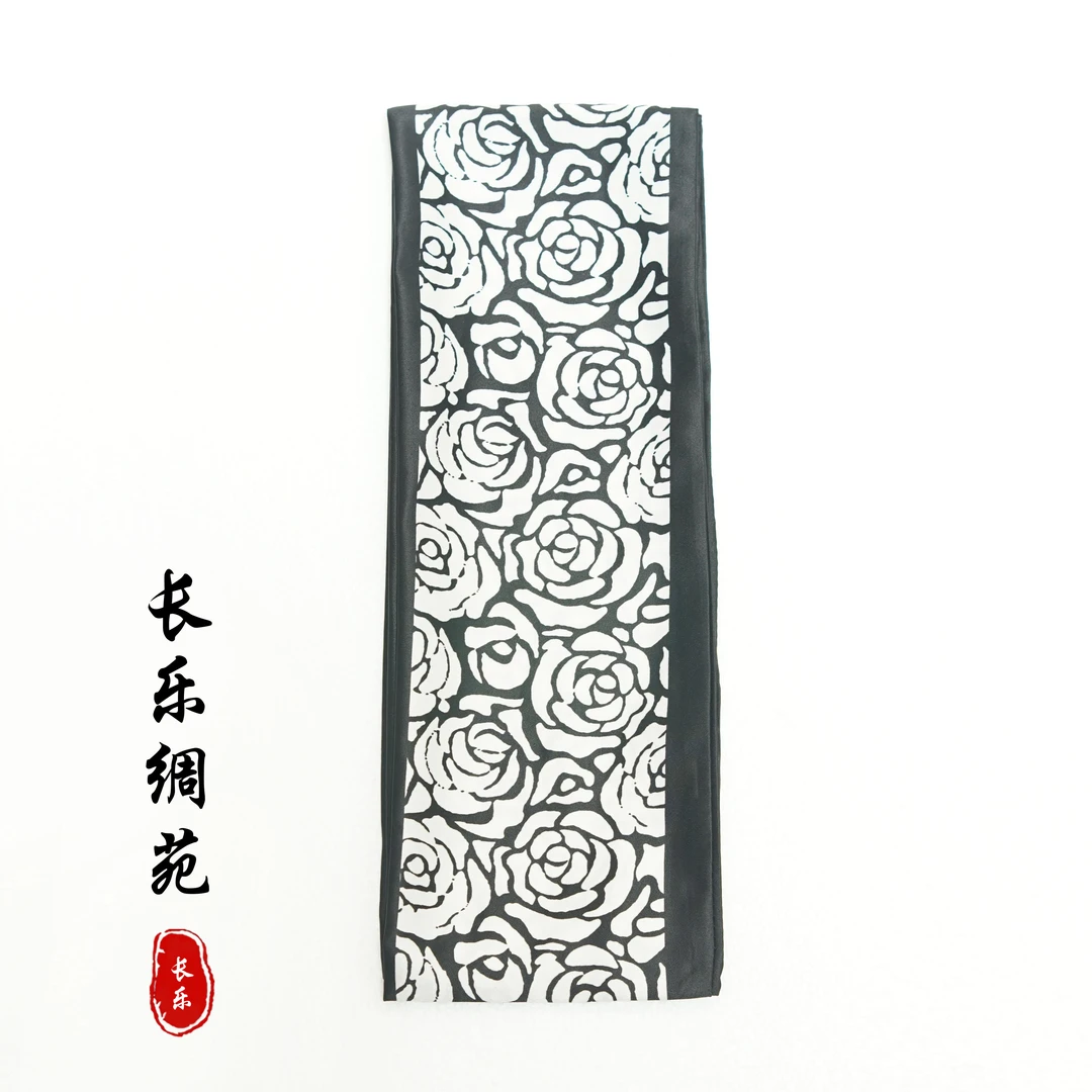 【长乐绸苑】新中式轻奢高定国风丝巾（H198）