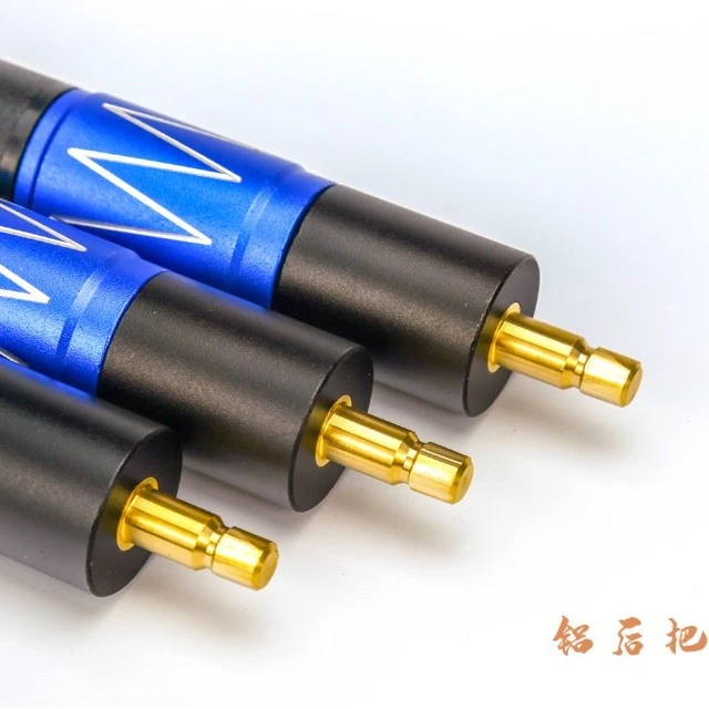 LP台球杆铝伸缩器加长器斯诺克杆后接 桌球杆加长把配件