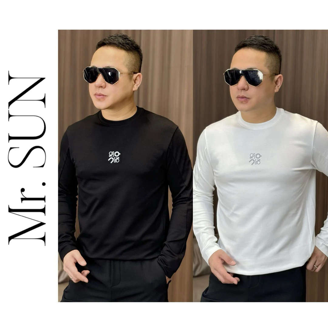 7137孙先生｜迪赛普澜男款长袖T恤格位设计长袖打底衫