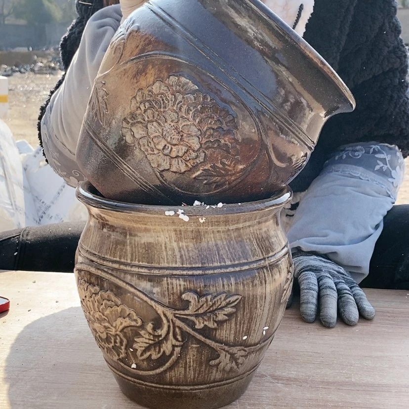 【闪购商品】陶瓷15cm以下王嫂花盆0112-141
