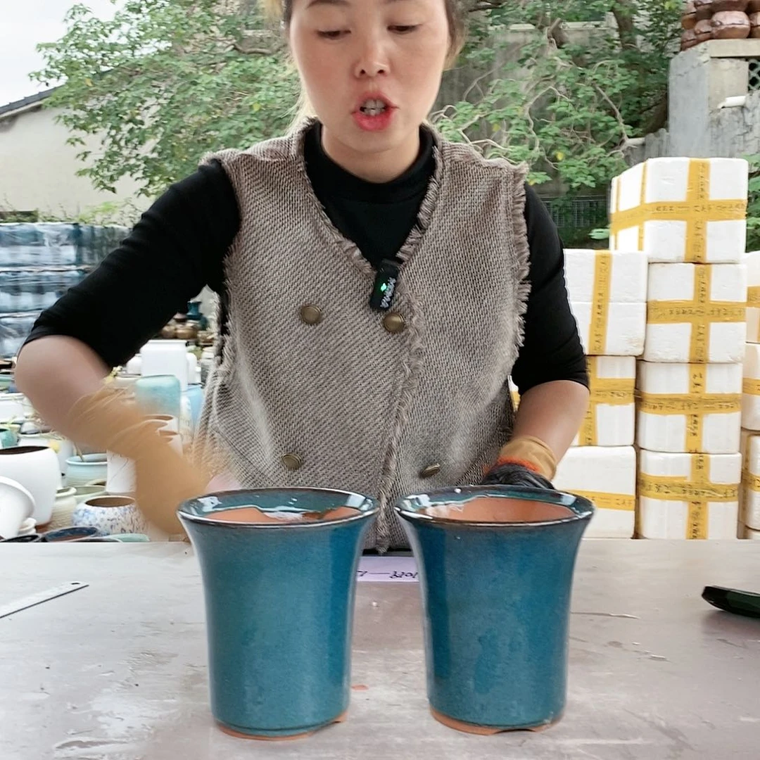 红陶20CM以下王嫂花盆1019-128