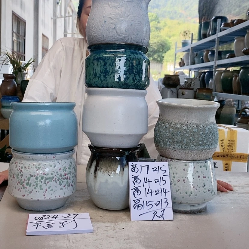 【闪购商品】红陶20CM以下王嫂花盆0824-27框