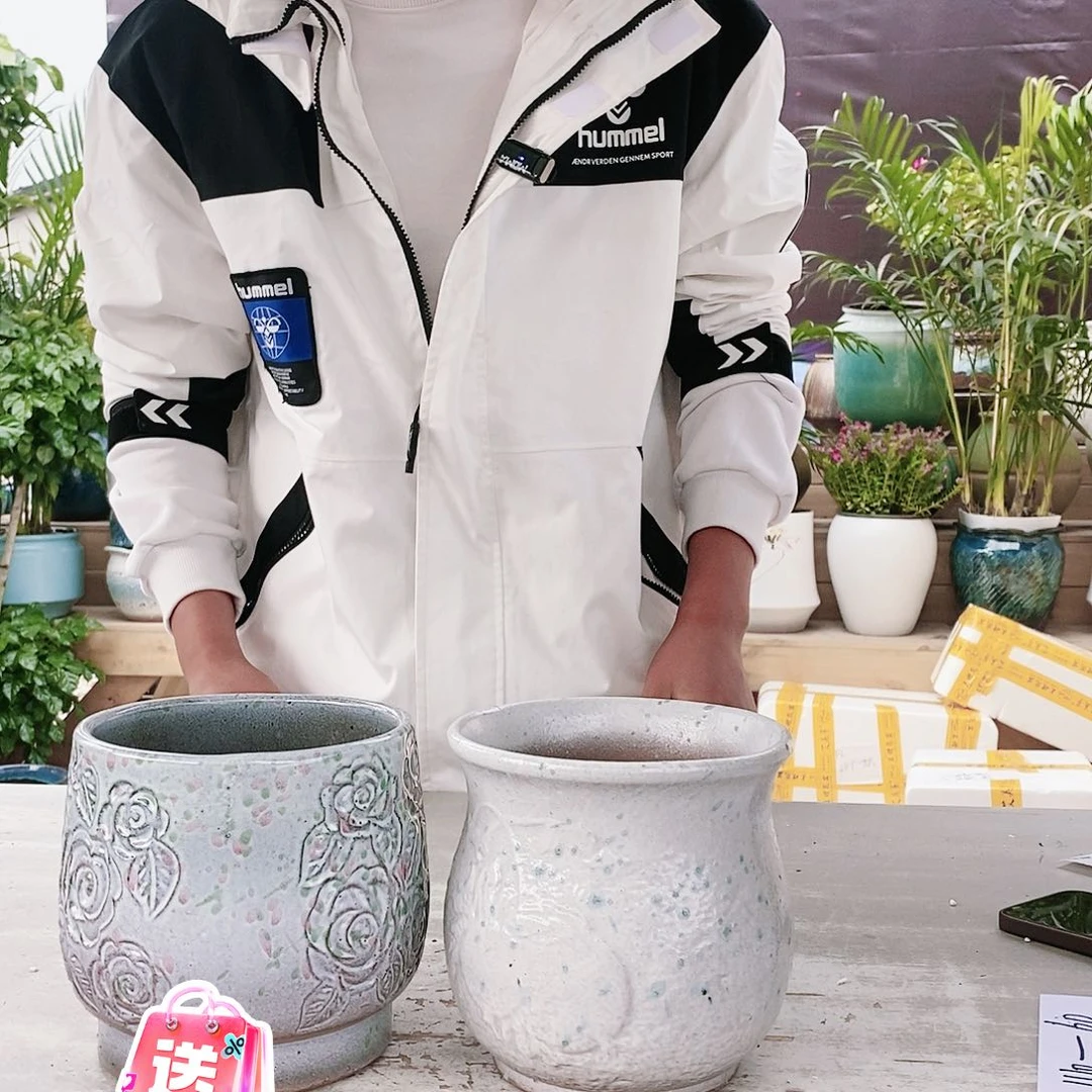 红陶王嫂花盆大场福利1110-60