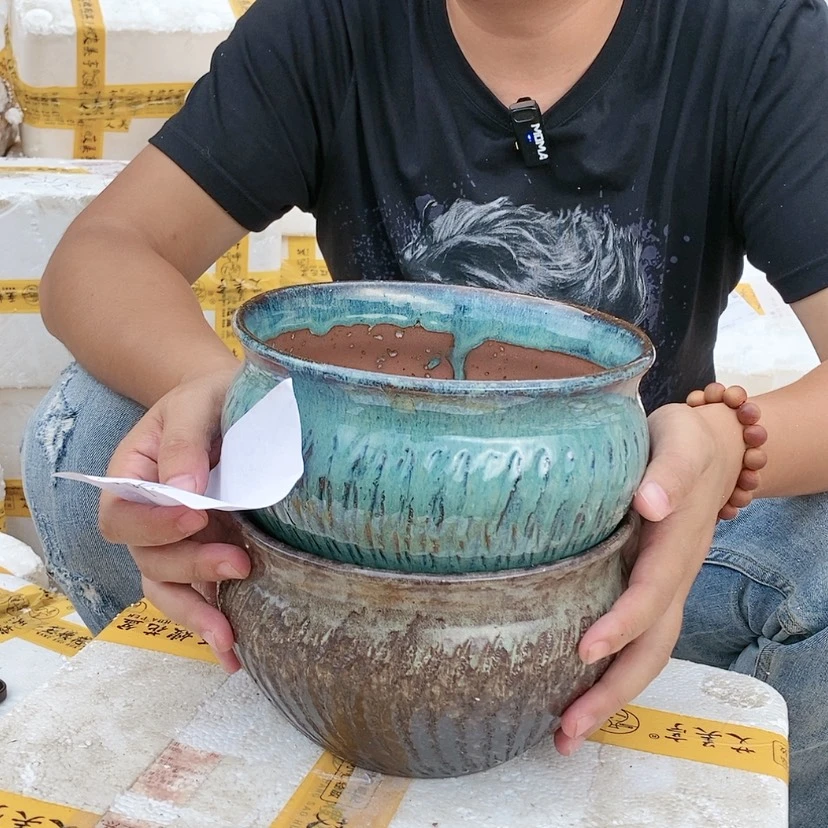 【闪购商品】红陶20CM以下王嫂花盆0927-97