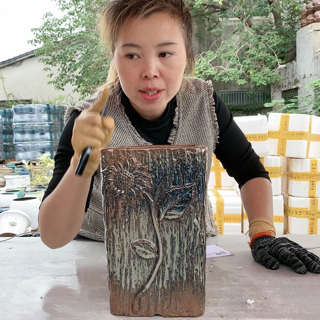 红陶20CM以下王嫂花盆1019-10福利