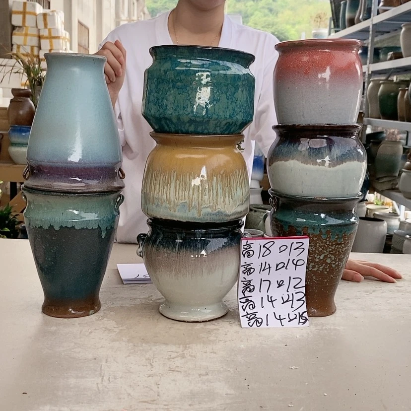 【闪购商品】红陶20CM以下王嫂花盆0827-37框