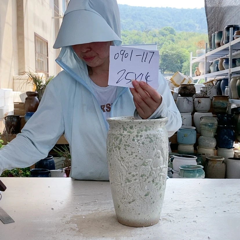 【闪购商品】红陶20CM以下王嫂花盆0901-117