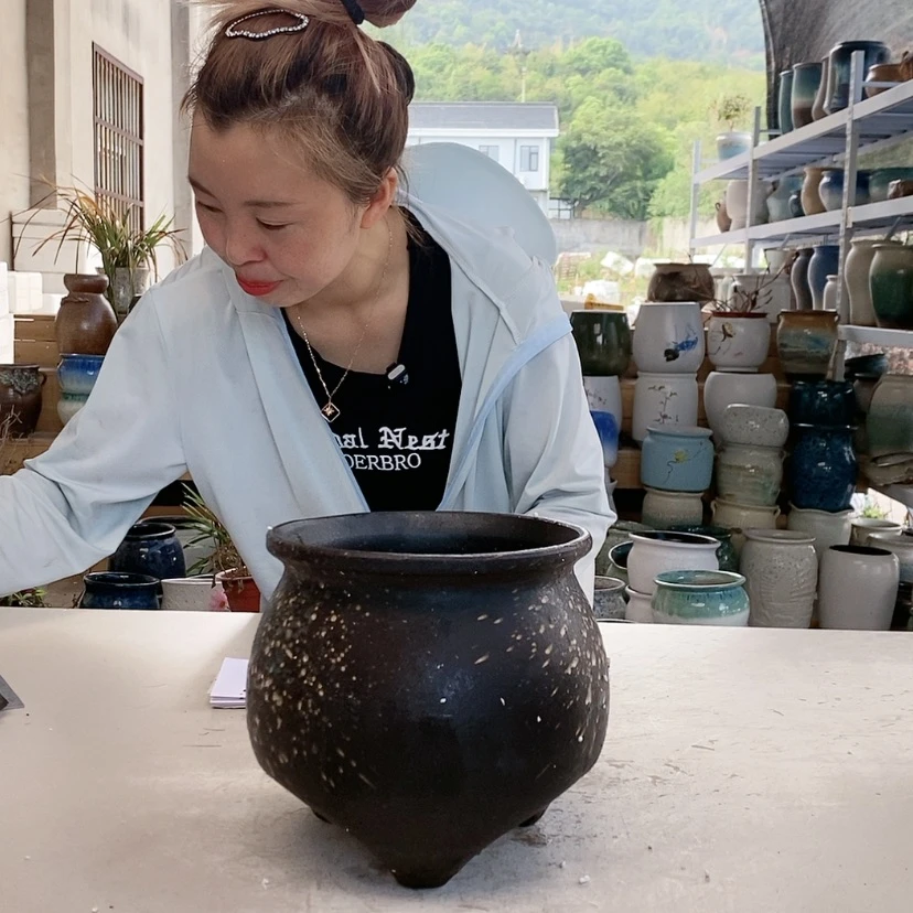 【闪购商品】红陶20CM以下王嫂花盆0817-30