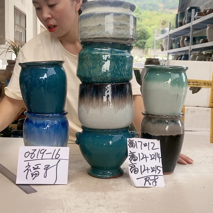 【闪购商品】红陶20CM以下王嫂花盆0819-16框