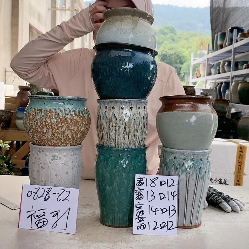 【闪购商品】红陶20CM以下王嫂花盆0828-82框