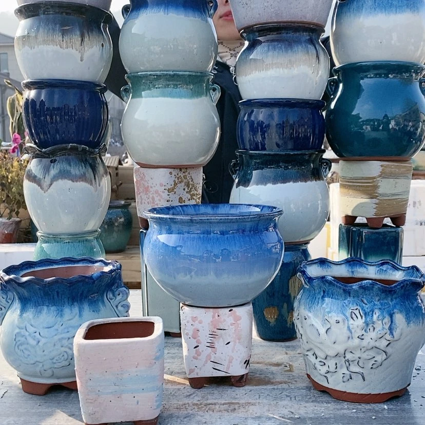 【闪购商品】红陶15cm以下王嫂花盆0103-33框