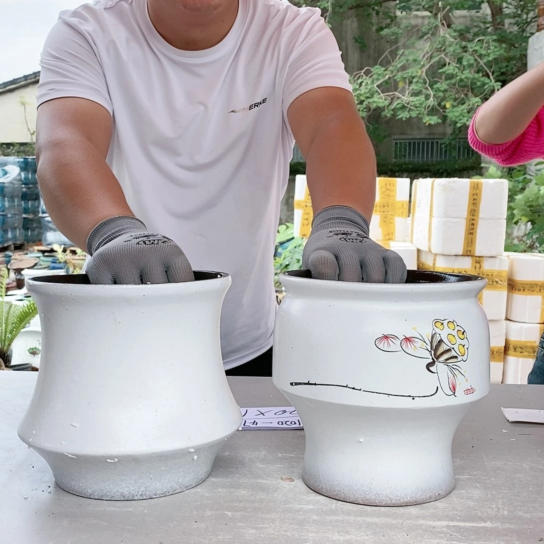 红陶20CM以下王嫂花盆1020-47