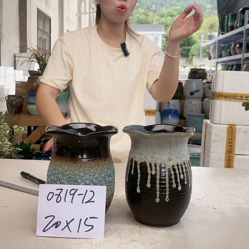 【闪购商品】红陶20CM以下王嫂花盆0819-12