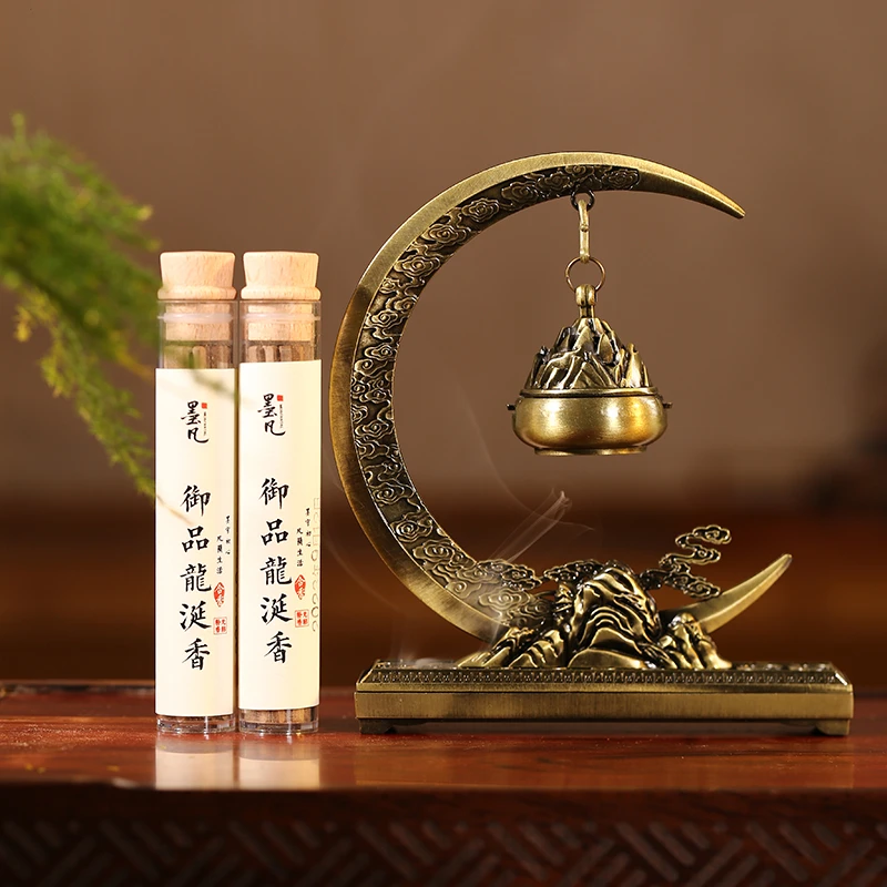 【直播专属】墨凡无粘线香送望月线香盘香吊炉一个