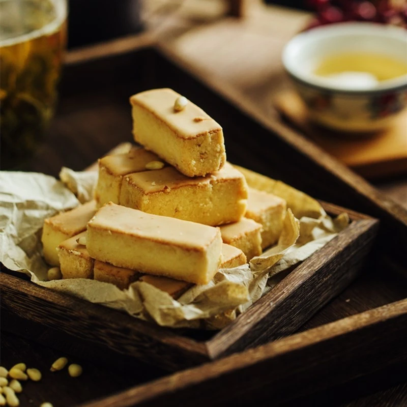 味满吉祥奶皮酥原味200g+抹茶200g+蛋黄200g+可可200g共800g