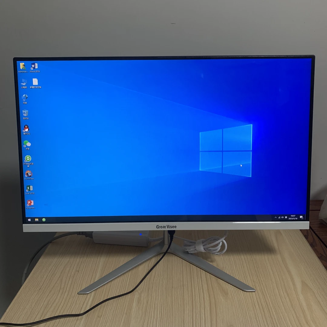 准新品  24寸27寸一体机 办公家用实惠不占大位置 I5 8G 256G固态