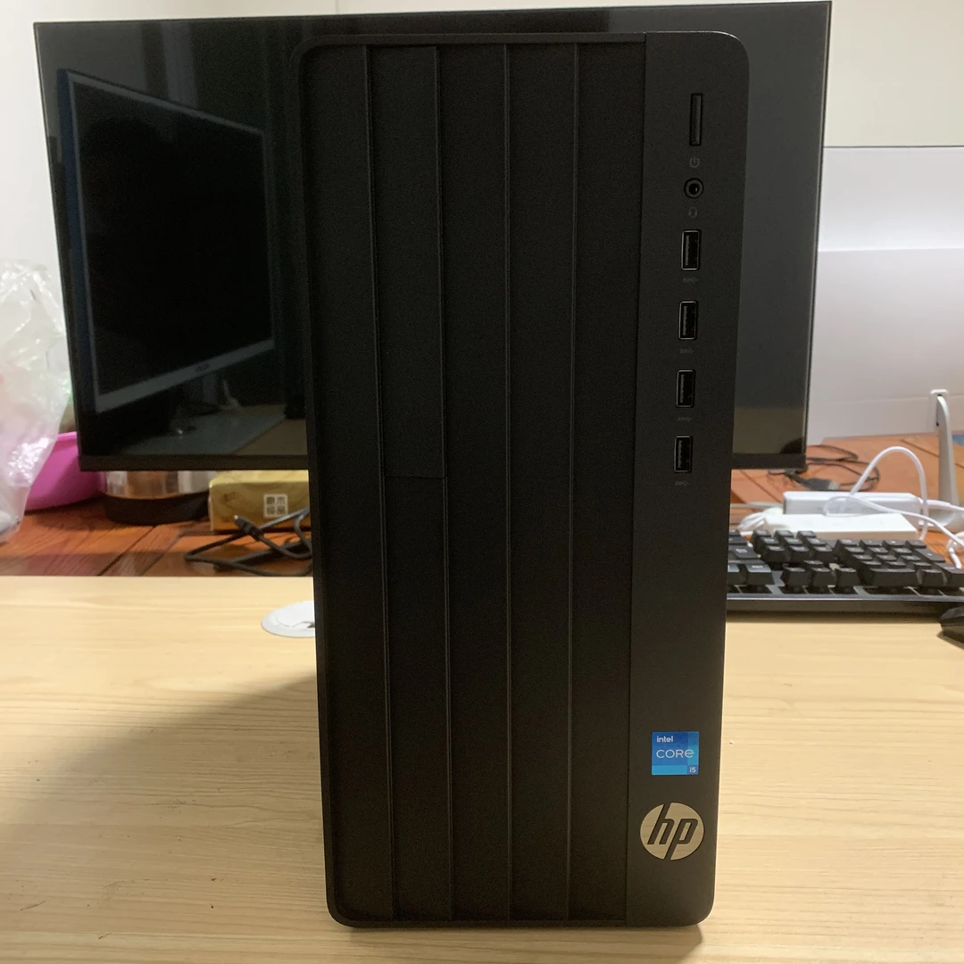99新 HP/惠普 高端商务办公学习娱乐主机 I5 12代 8G 256G固态