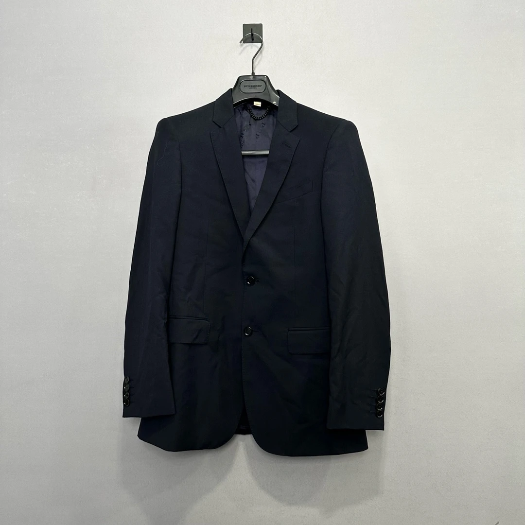 Burberry/博柏利翻领羊毛西装外套/48码/99新/公价10700