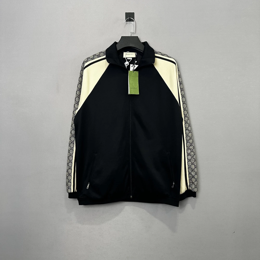 Gucci/古驰蛇纹满印校服/L码/全新带吊/公价14200
