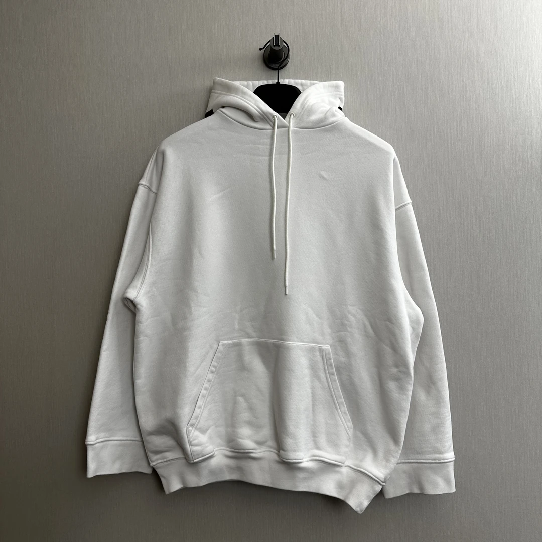 Balenciaga/巴黎世家白色帽子字母Logo卫衣/XS码/95新/公价7600