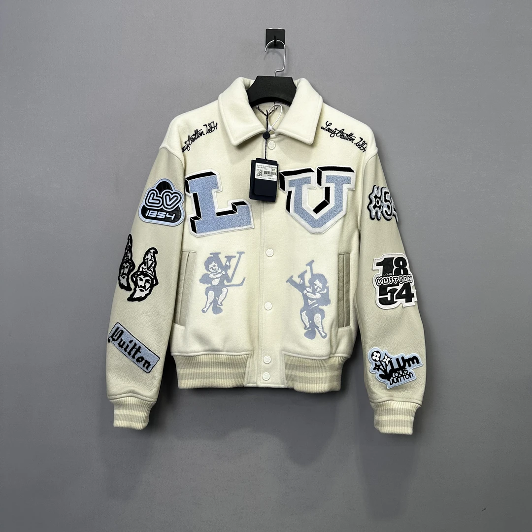 Louis Vuitton/Lv兔八哥棒球服/48码/全新原吊牌/公价46500