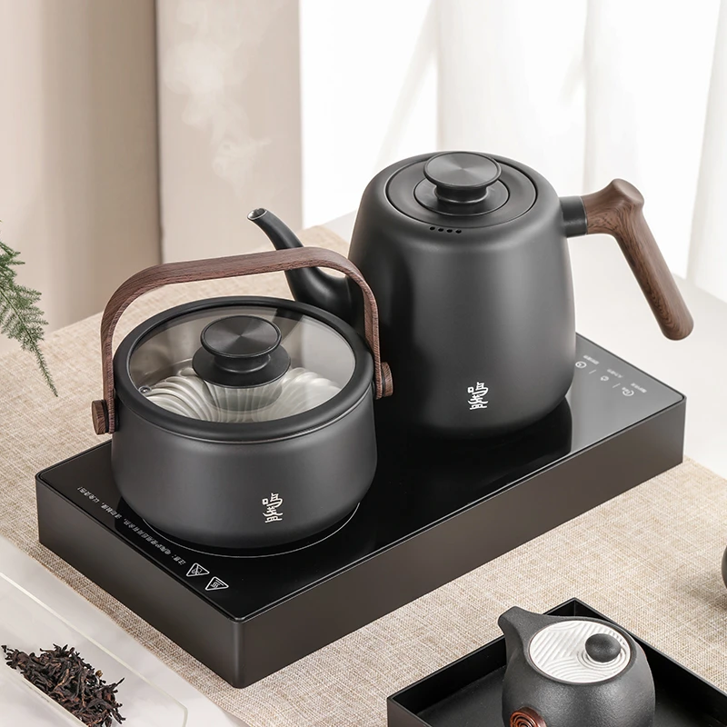 nanjie/南界鳴盏全自动上水烧水壶高档茶桌茶台烧水壶嵌入式陶炉