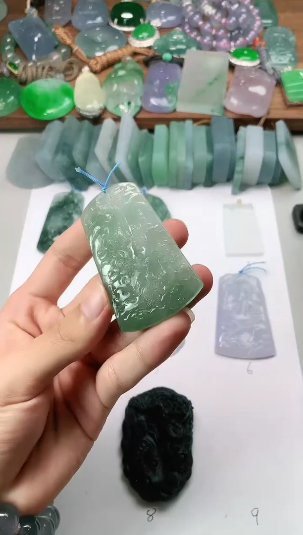 【闪购商品】定制翡翠未镶嵌3950毛货不退不换