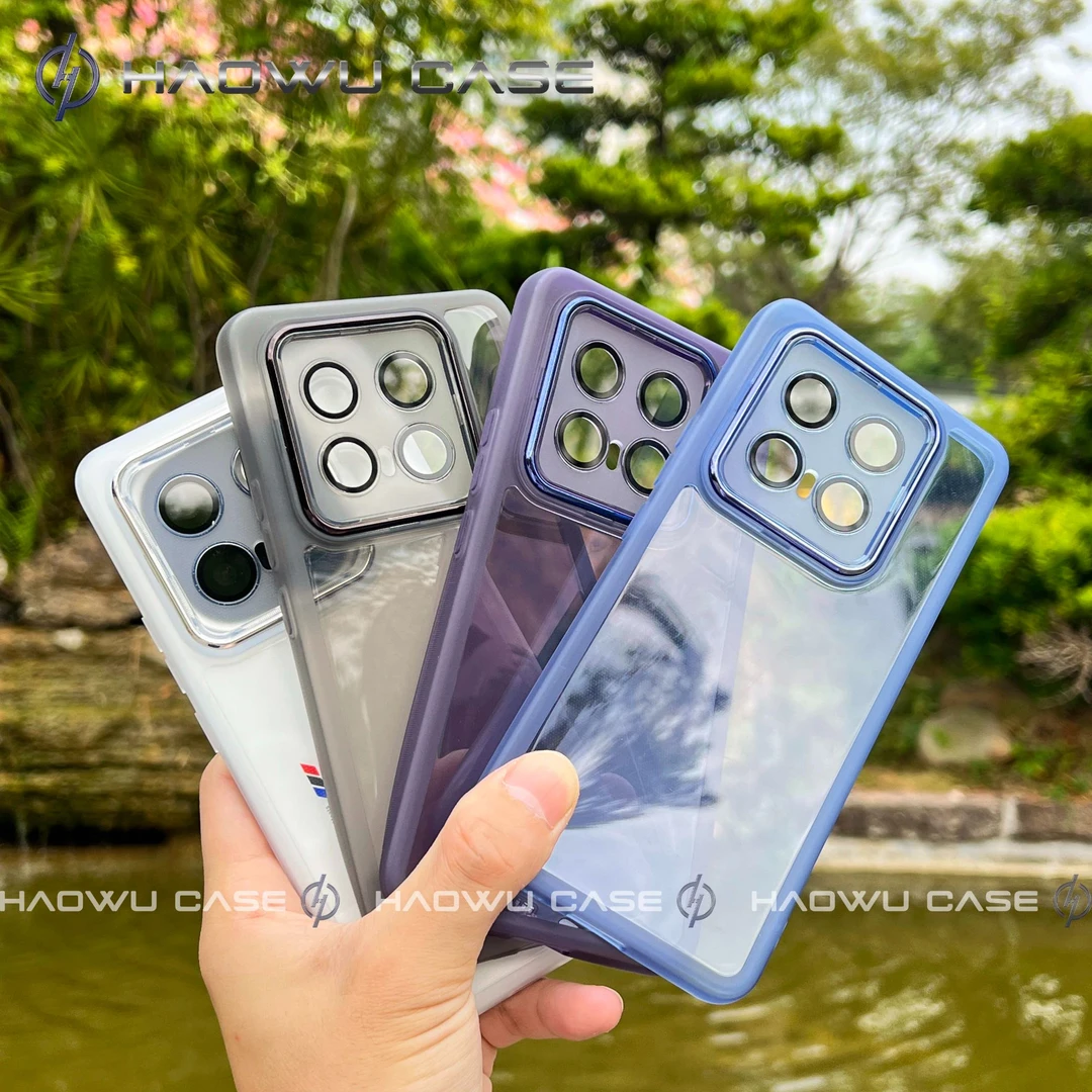 适用iqoo13手机壳全包简约纯色透明防摔软IQOO超薄手机保护壳