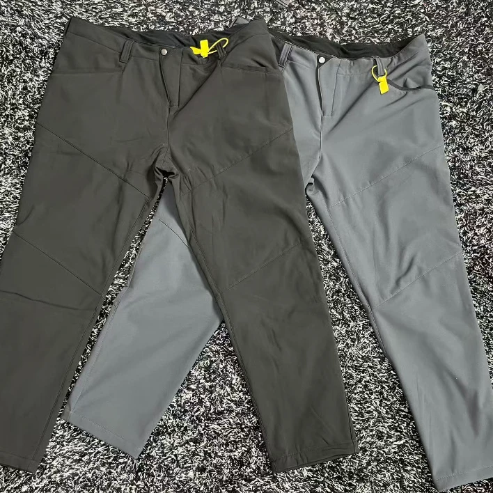 Sweet DD24新款双色秋冬户外防风防水登山加绒软壳裤