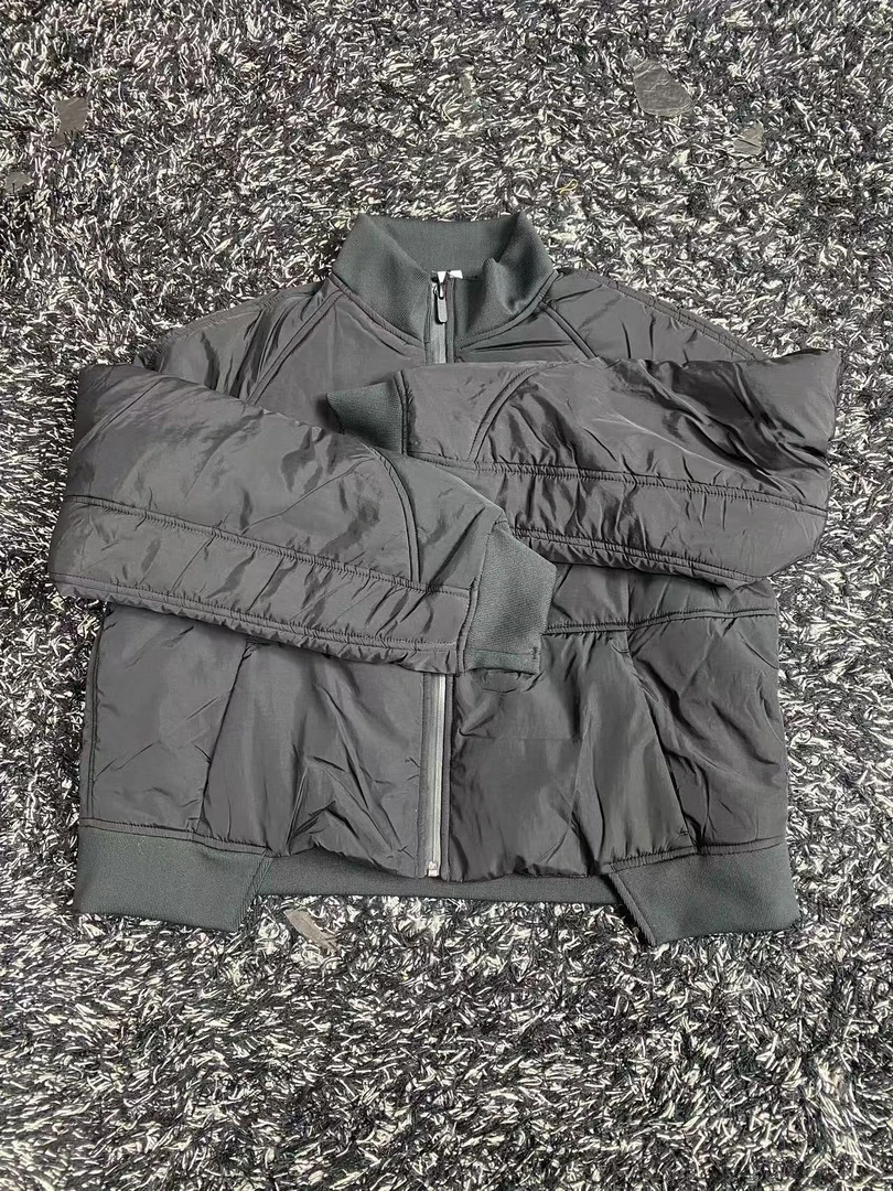 Sweet DD女士夹层短款飞行夹克棉服