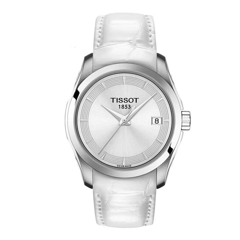 全新未使用 Tissot/天梭 库图系列1853石英商务时尚女表女士腕表