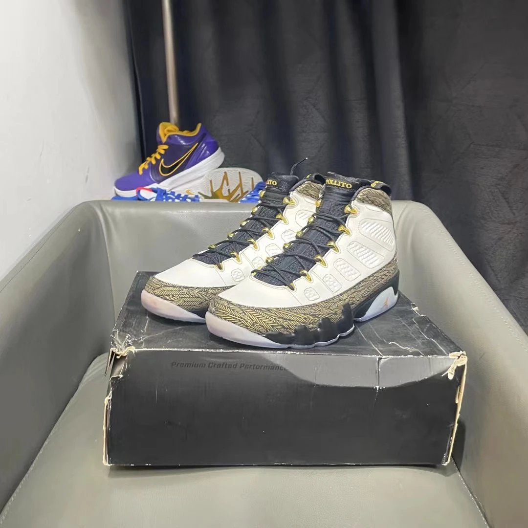 捡漏全新45码 aj9 慈善 DB 全新无瑕疵2899秒杀！球鞋