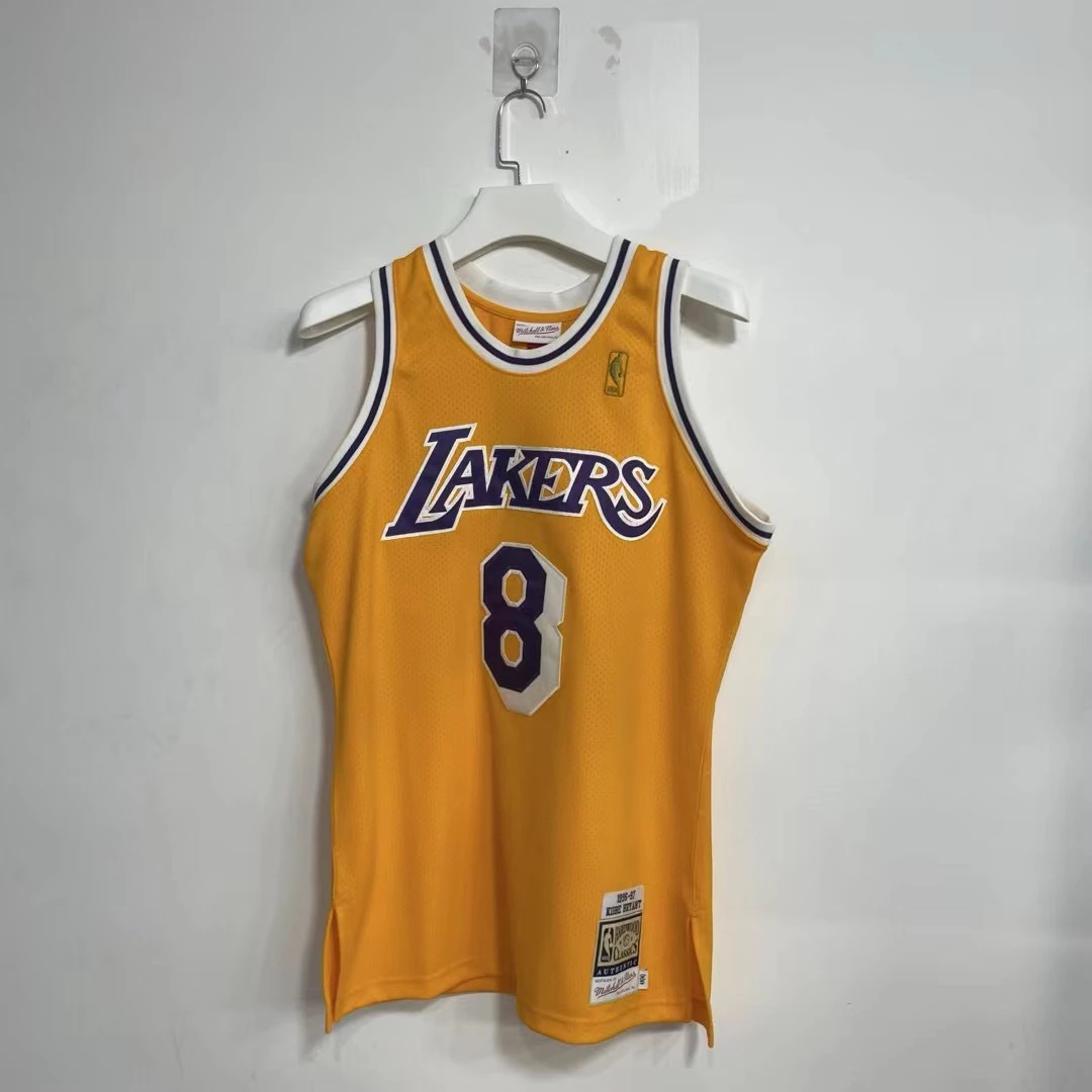 全新M码捡漏 Kobe Bryant 湖人 MN AU 球衣 复古球衣1399秒杀球鞋