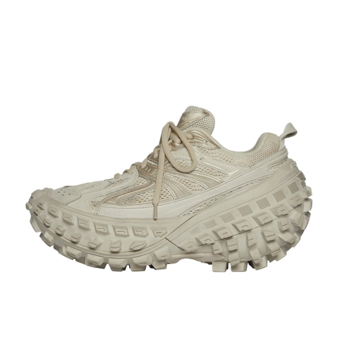 全新捡漏：【40-44码】巴黎世家balenciaga 轮胎鞋 淡棕色 全新原盒！