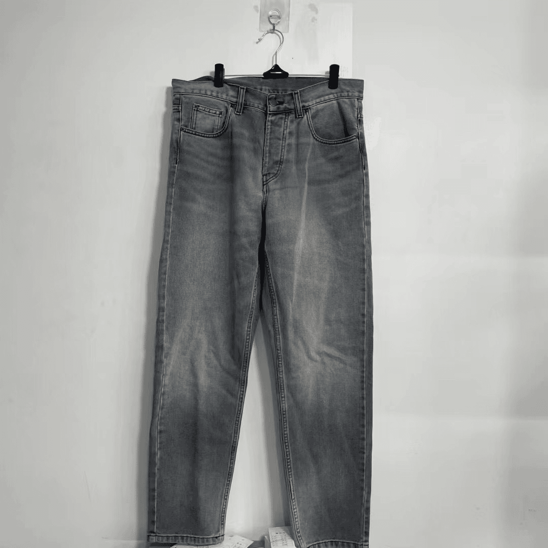 捡漏30码 carhartt wip水洗牛仔裤,灰色,使用几次459秒杀!球鞋
