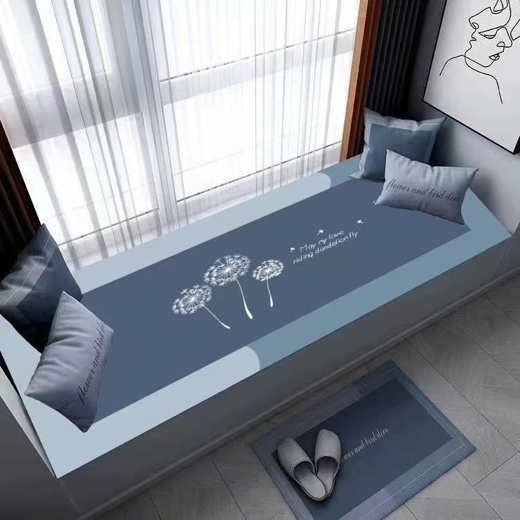 定制四季通用飘窗垫可自由裁剪窗台垫卧室阳台垫网红可水洗可机洗