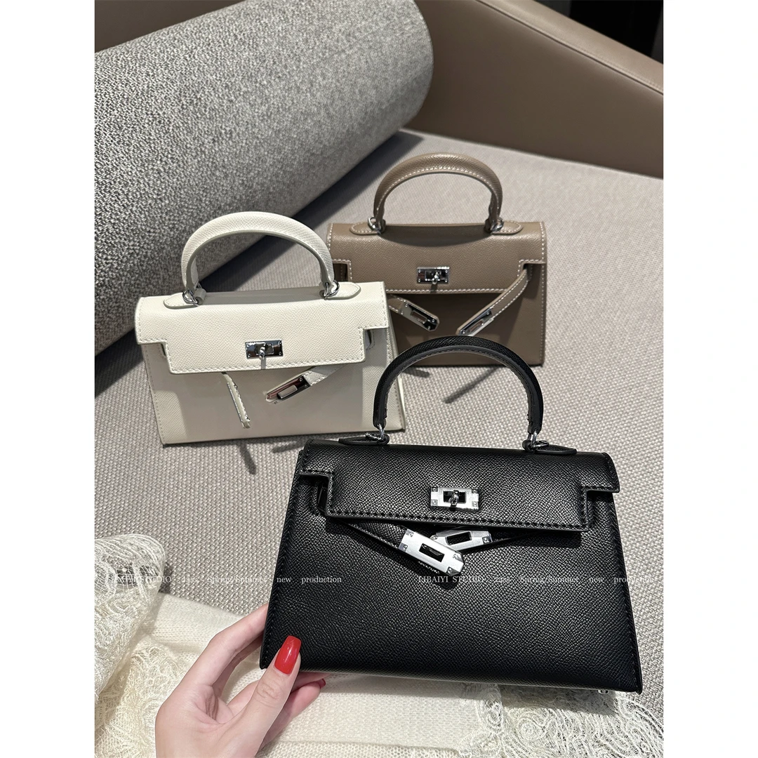 LIBAIYI  小号凯莉/四季百搭高级简约质感手提斜挎包1177