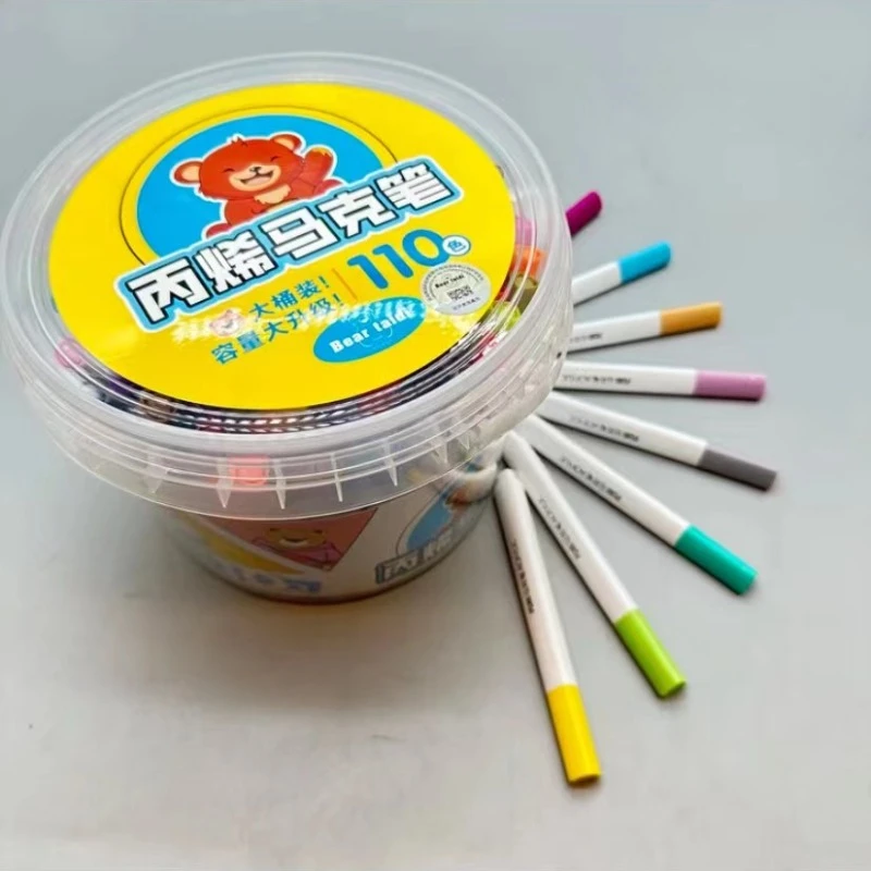 Bear taidi 泰迪熊110色丙烯马克笔