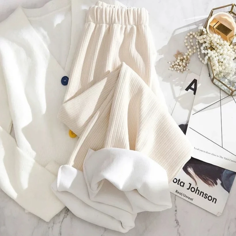 {801-810} 新款女式阔腿裤显瘦修身