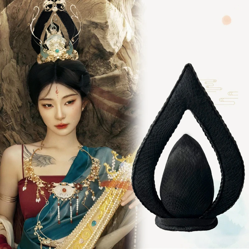 汉服假发古装新款古风飞天敦煌舞蹈演出发髻圣女造型写真发包