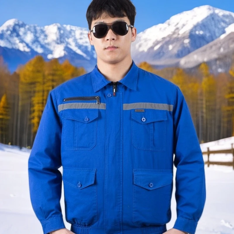 风扇服薄款空调衣服降温防暑制冷空调服男工地专用男士焊建筑工人