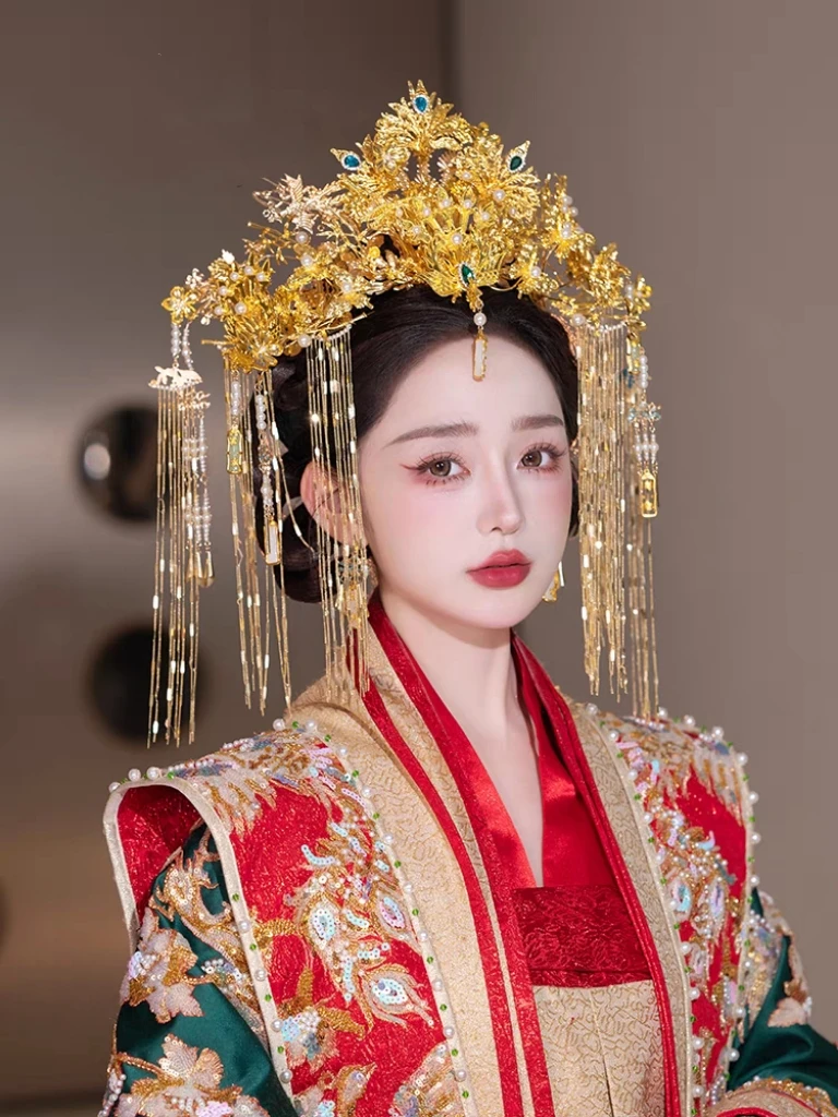 金色半冠839金色半冠古装头饰